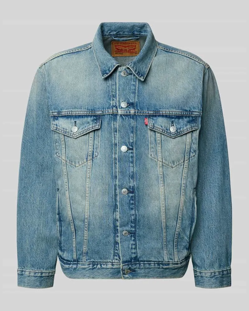 Levi's Relaxed Fit Jeansjacke aus reiner Baumwolle Hellblau