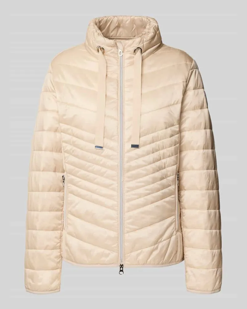 Betty Barclay Steppjacke mit Reißverschluss Beige