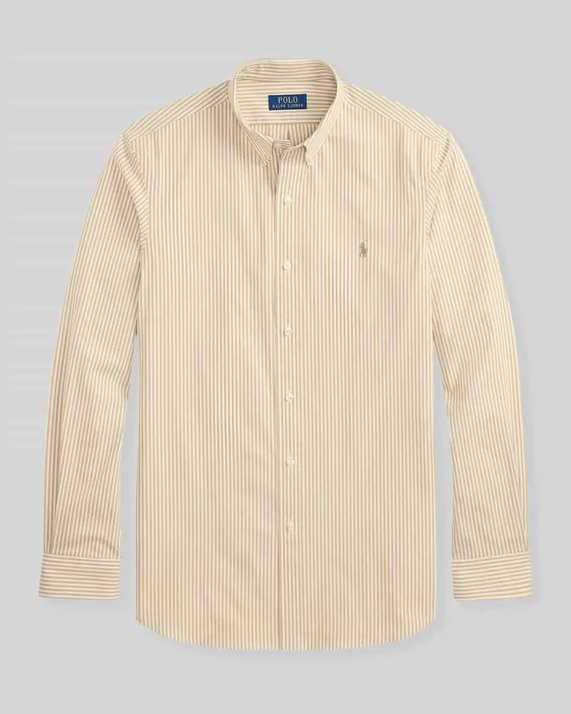 Ralph Lauren Regular Fit Freizeithemd aus Baumwoll-Mix Beige