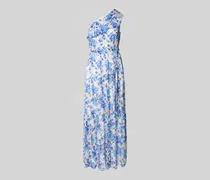 Abendkleid im One-Shoulder-Look mit Bindegürtel