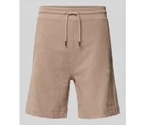 Shorts aus Frottee mit elastischem Bund