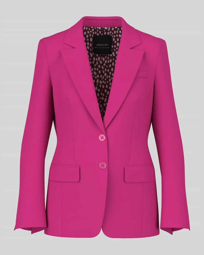 Marc Cain Longblazer mit Pattentaschen Pink