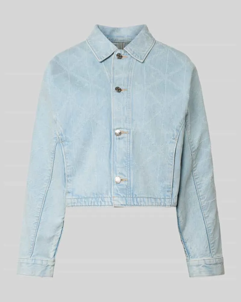 Calvin Klein Jeansjacke mit Eingrifftaschen Modell 'DOLEMAN TRUCKER Hellblau