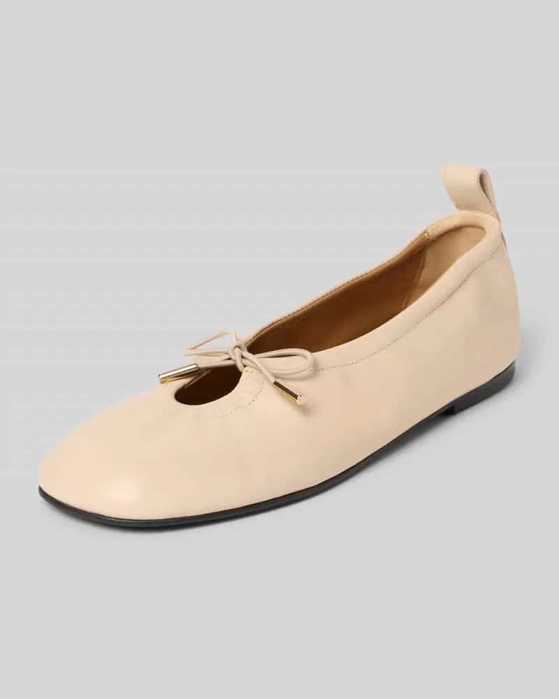 Alohas Ballerina mit Ziernaht Modell 'ROSALIND Sand