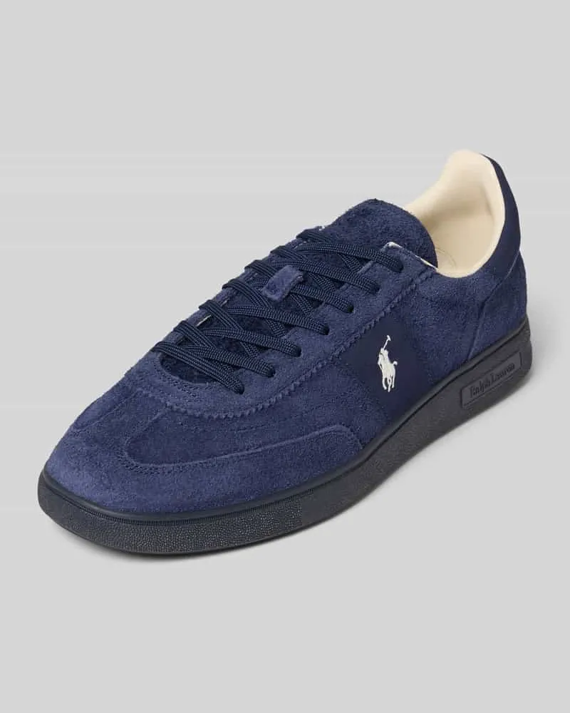 Ralph Lauren Sneaker mit Label-Stitching Dunkelblau