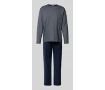 Pyjama mit Streifenmuster Modell 'BENNISON
