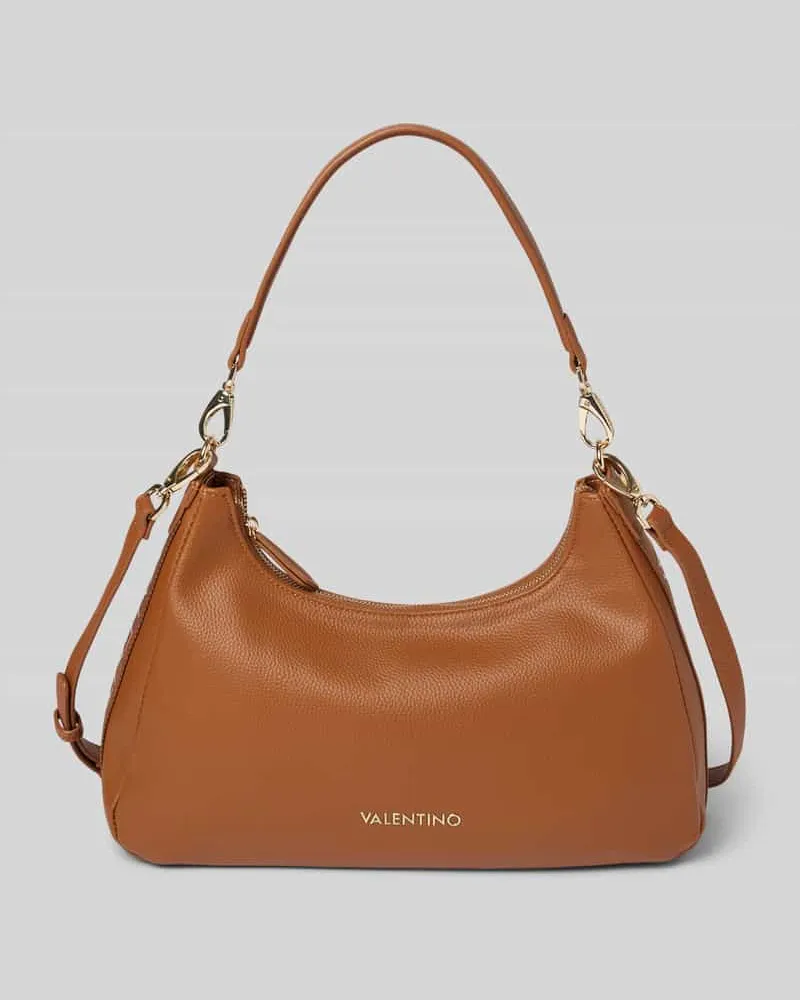 Valentino Garavani Handtasche in Leder-Optik Modell 'TWIG RE Cognac