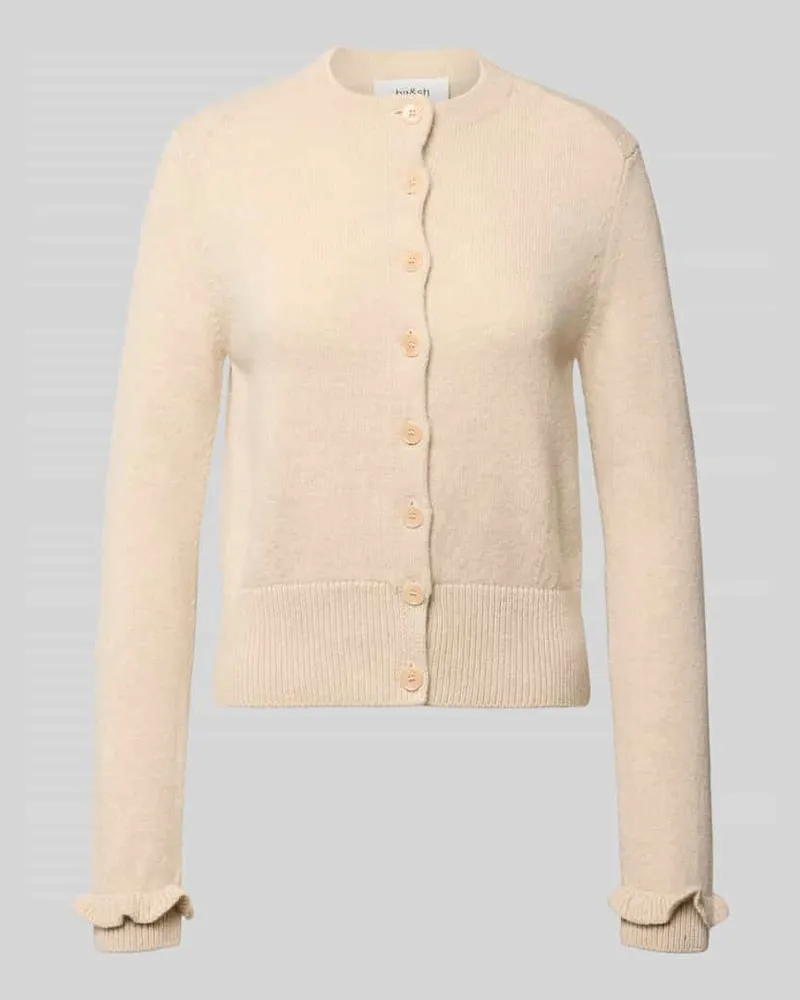 ba&sh Cardigan aus Lanawolle Modell 'KARANTE Beige