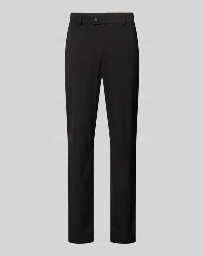 Brax Straight Fit Hose mit Gesäßtaschen Modell 'Thilo Black