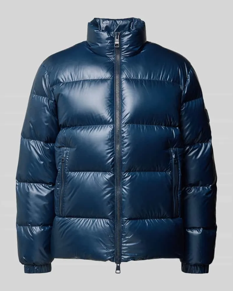 Tommy Hilfiger Regular Fit Daunenjacke mit Steppnähten Marine