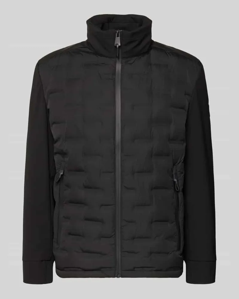 Strellson Regular Fit Steppjacke mit Stehkragen Modell 'AVIO FLEX 2.0 Black