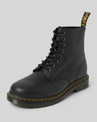 Dr.Martens Schnürboots aus Leder mit Ziernaht Modell 'Eye Black