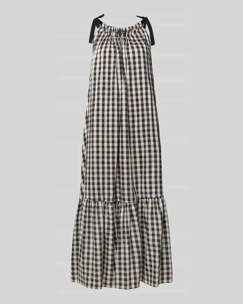 Max Mara A-Linie Freizeitkleid aus Baumwoll-Mix Modell 'UGOLA Black