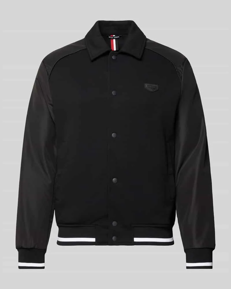 Antony Morato Jacke mit Label-Detail Black