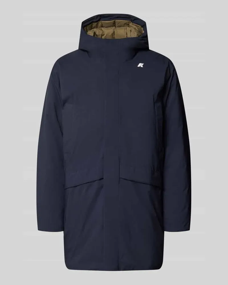 K-Way Parka mit Kapuze Modell 'JARNO Marine