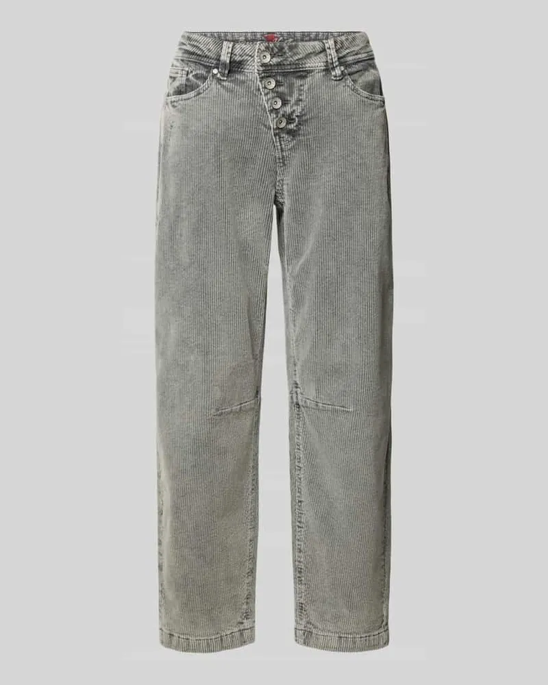 Buena Vista Relaxed Fit Cordhose aus Baumwoll-Mix Modell 'Malibu Mittelgrau