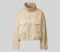 Cropped Jacke mit Stehkragen Modell 'Hanneka