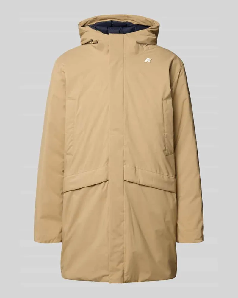 K-Way Parka mit Kapuze Modell 'JARNO Sand