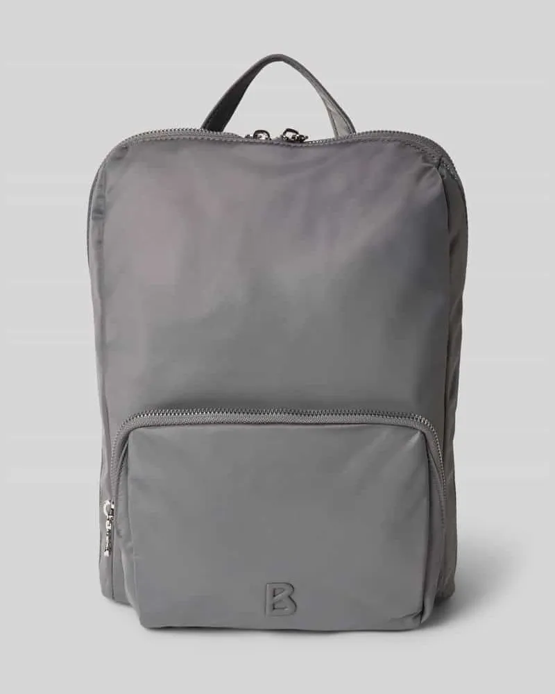 Bogner Rucksack mit Logo-Applikation Modell 'verbier play 0 Mittelgrau