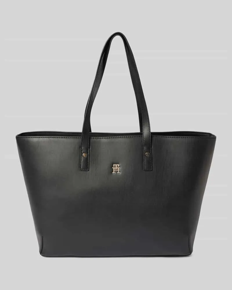 Tommy Hilfiger Handtasche mit Label-Applikation Black