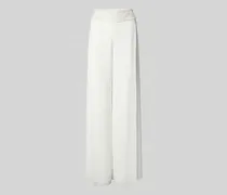 Wide Fit Hose mit Perlen und seitlichem Reißverschluss