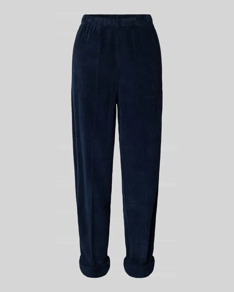 American Vintage Cordhose mit elastischem Bund Modell 'PADOW Marine