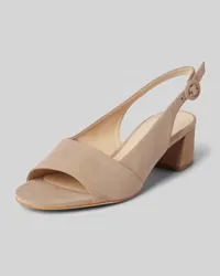 Högl Sandalette mit Blockabsatz Taupe