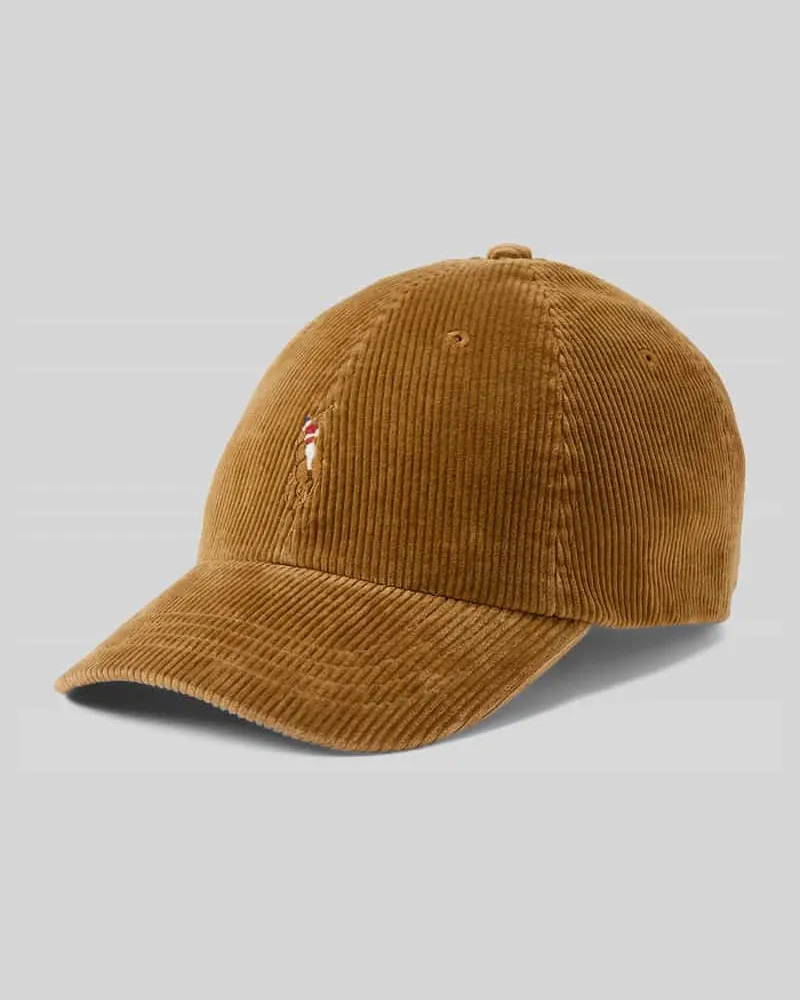 Ralph Lauren Cap mit Logo-Stickerei Taupe