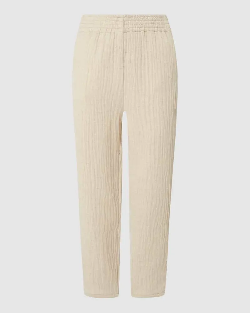 American Vintage Schlupfhose aus Wollmischung Modell 'Yenboro Beige