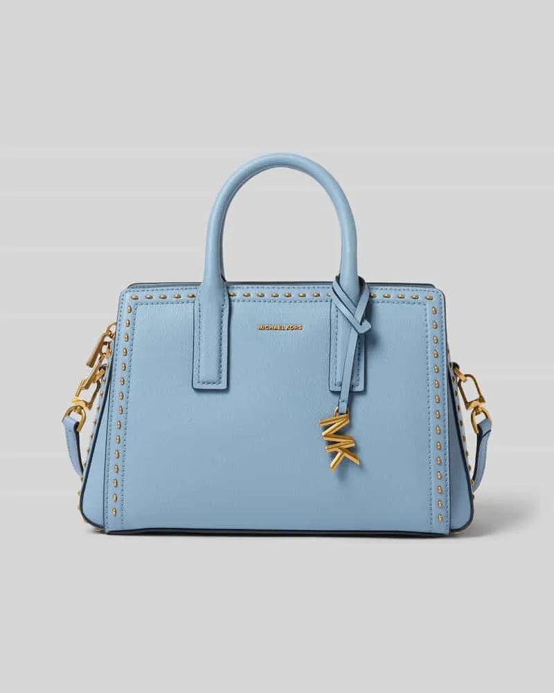 Michael Kors Handtasche mit Logo-Detail Modell 'Laila Hellblau