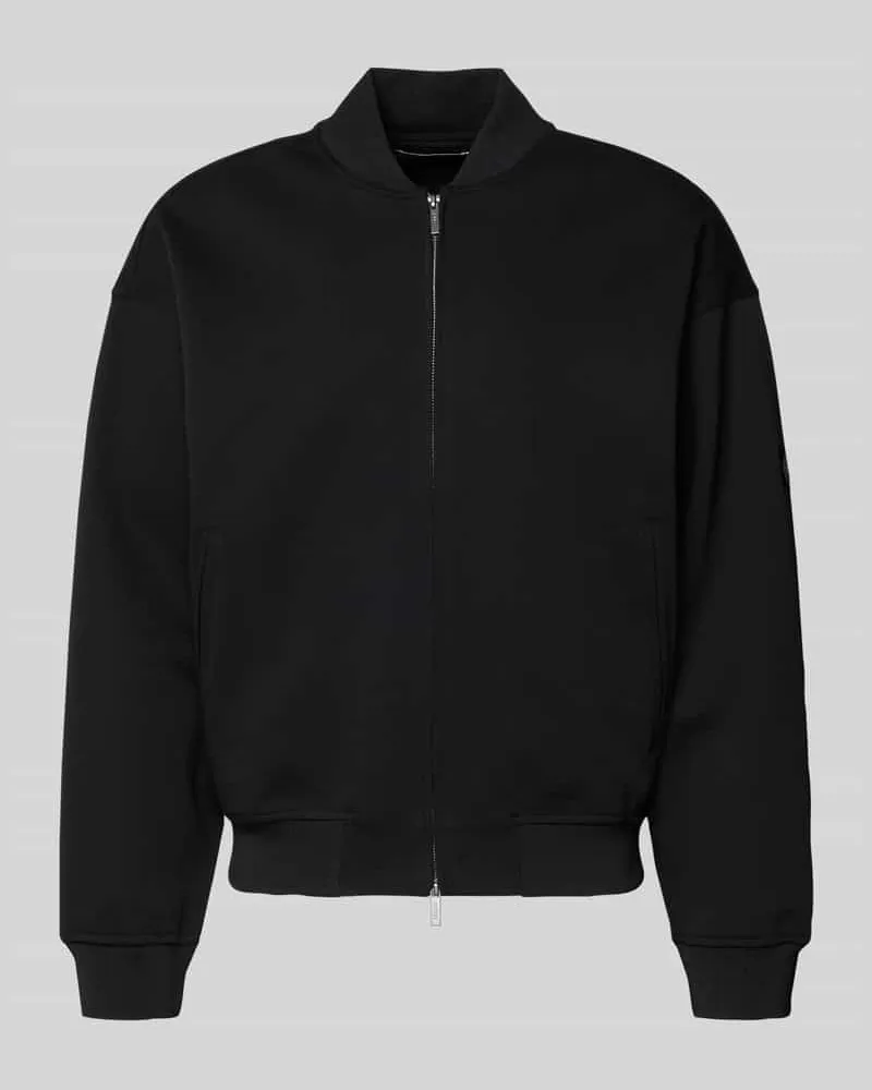 Guess Sweatjacke mit Reißverschluss Black