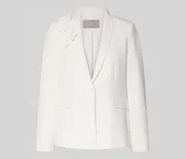 Regular Fit Blazer mit floralen Applikationen