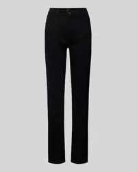 Brax Slim Fit Jeans mit Gürtelschlaufen Modell 'Style.Mary Thermo Black