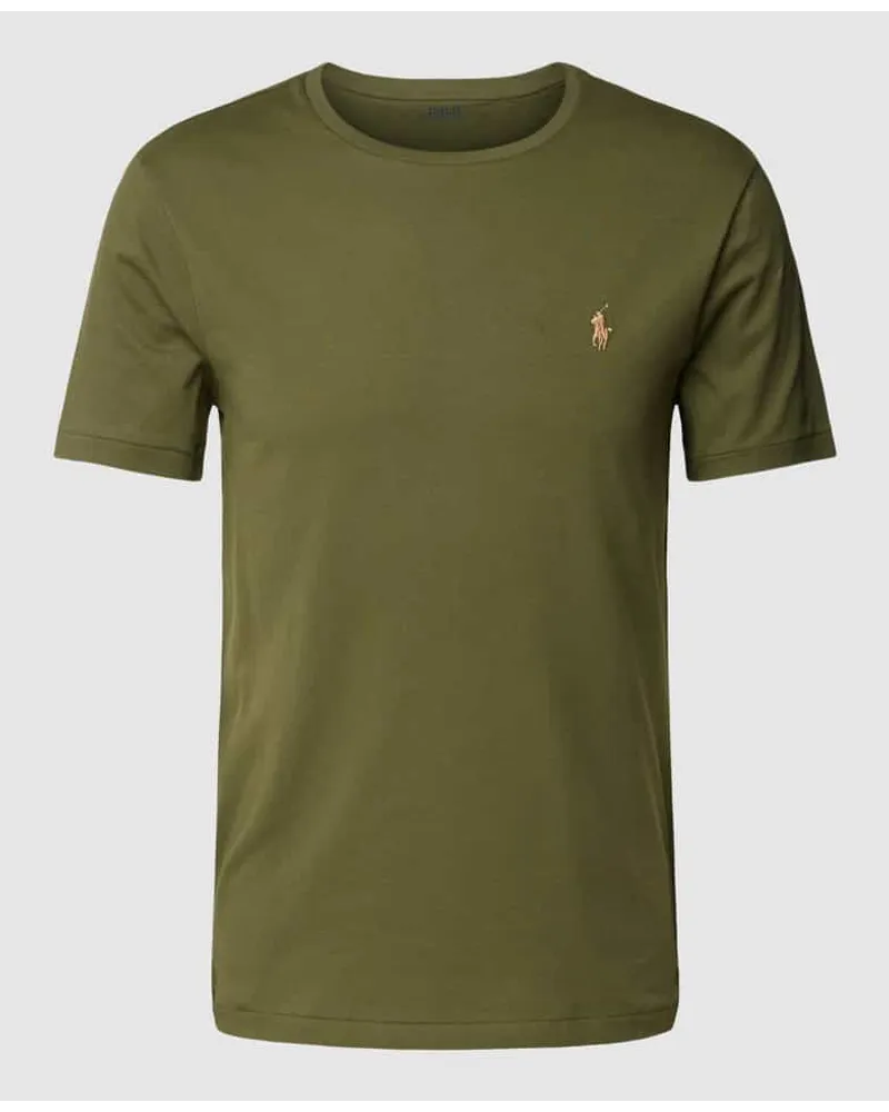 Ralph Lauren T-Shirt mit Rundhalsausschnitt Khaki