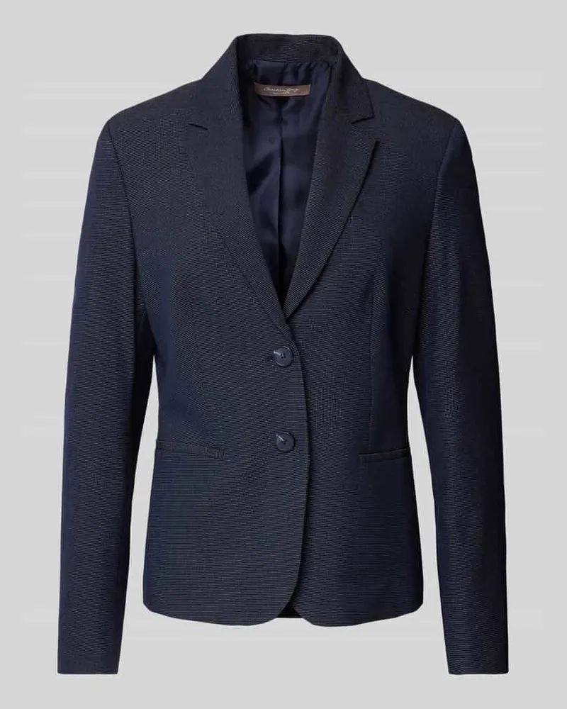 Christian Berg Blazer mit Viskose-Anteil Marine