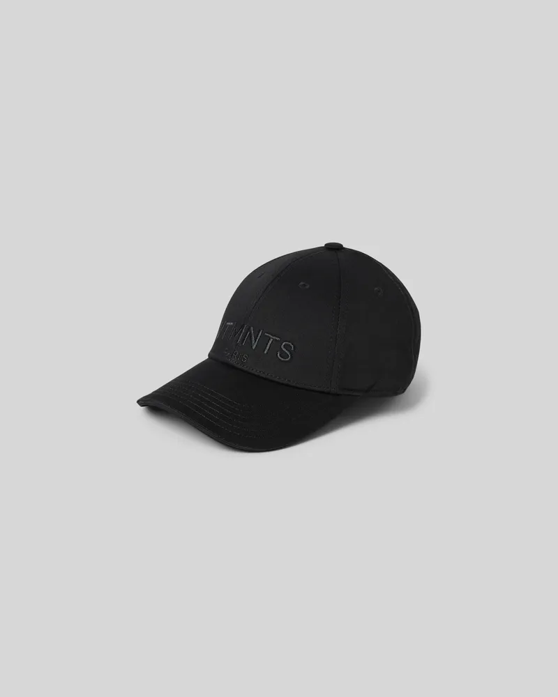 VTMNTS Basecap mit Label-Stitching Black