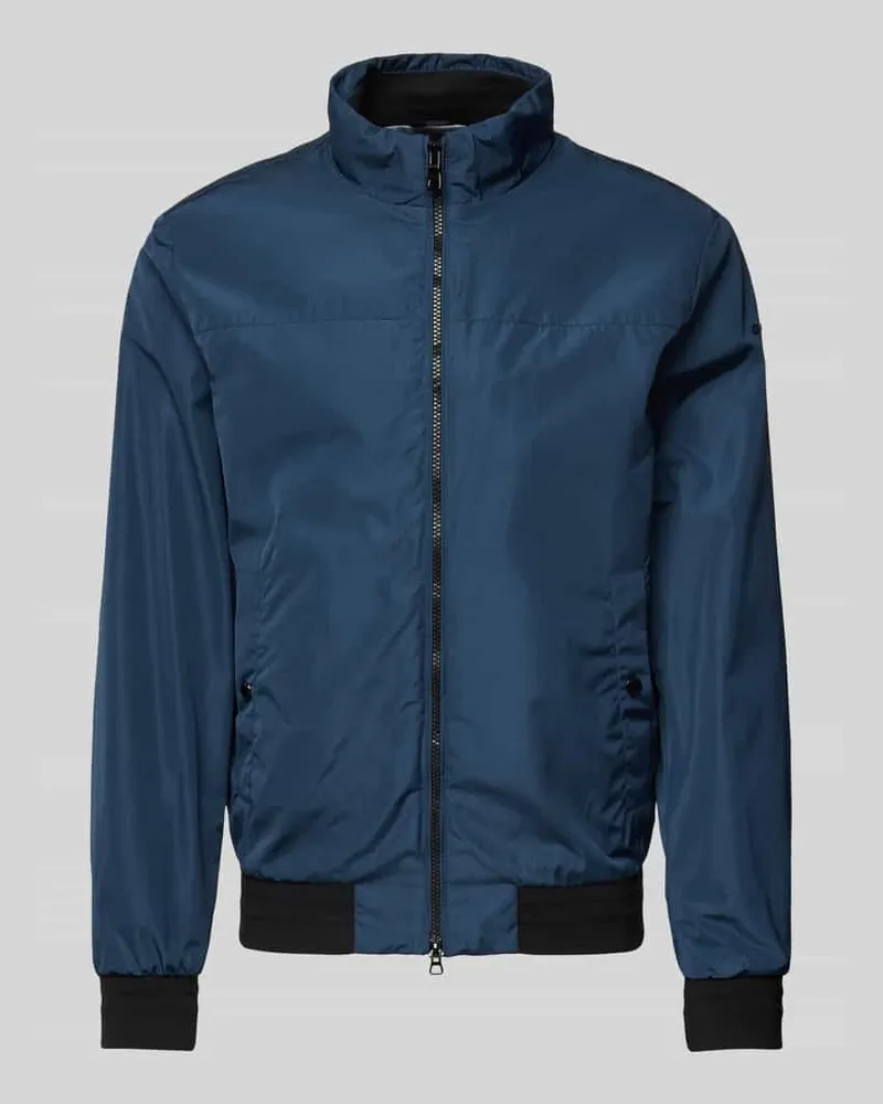Geox Jacke mit Stehkragen Marine