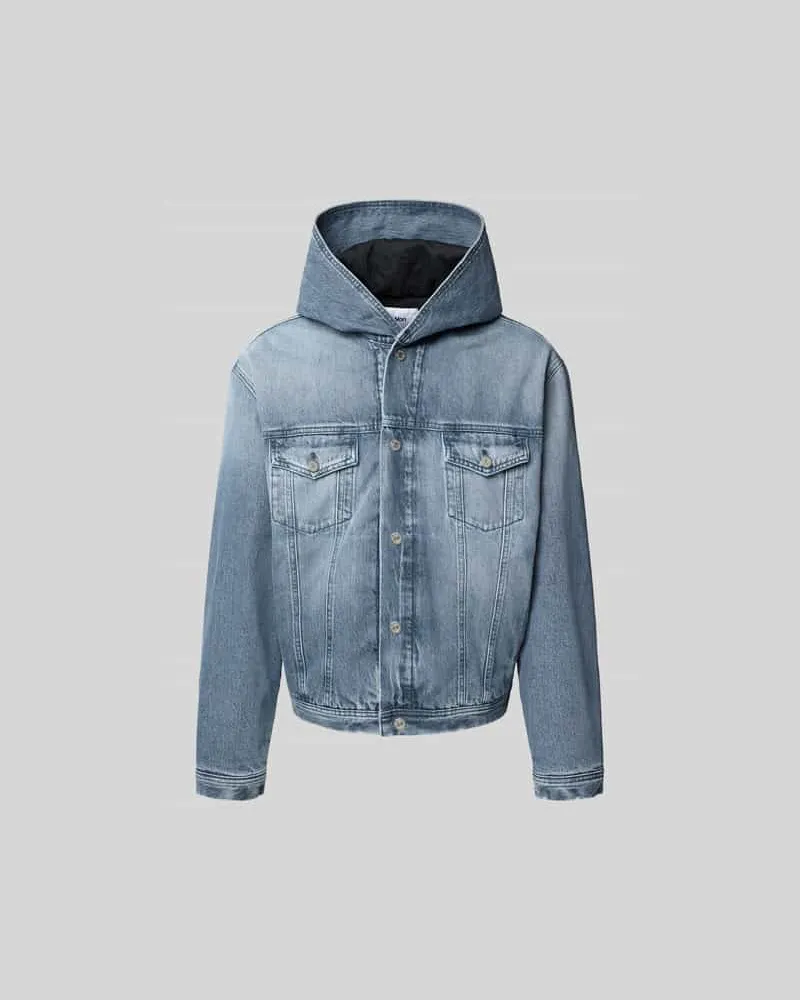 Won Hundred Jacke in Denim-Optik Jeansblau