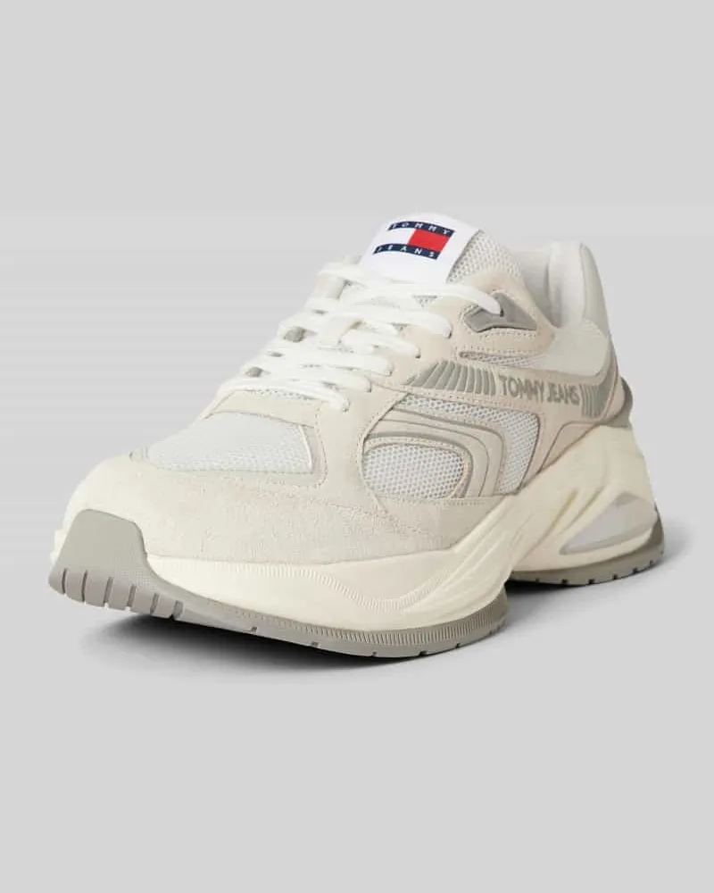 Tommy Hilfiger Sneaker mit Label-Detail Weiss