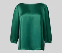 Regular Fit Seidenbluse mit 3/4-Arm