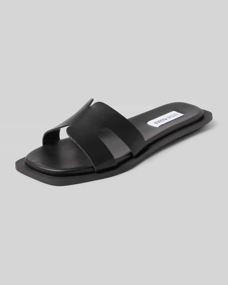 Steve Madden Slipper aus echtem Leder Modell 'Sofia Black