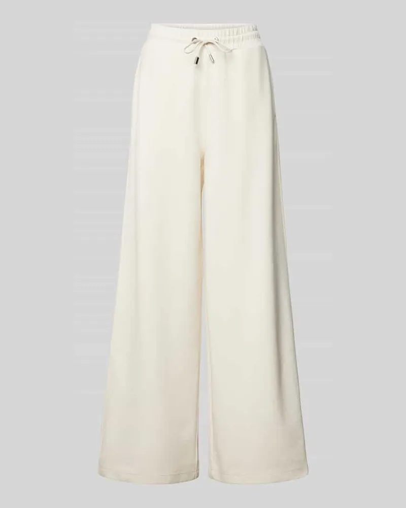 HUGO BOSS Flared Leg Jogginghose Modell 'ETOM Offwhite