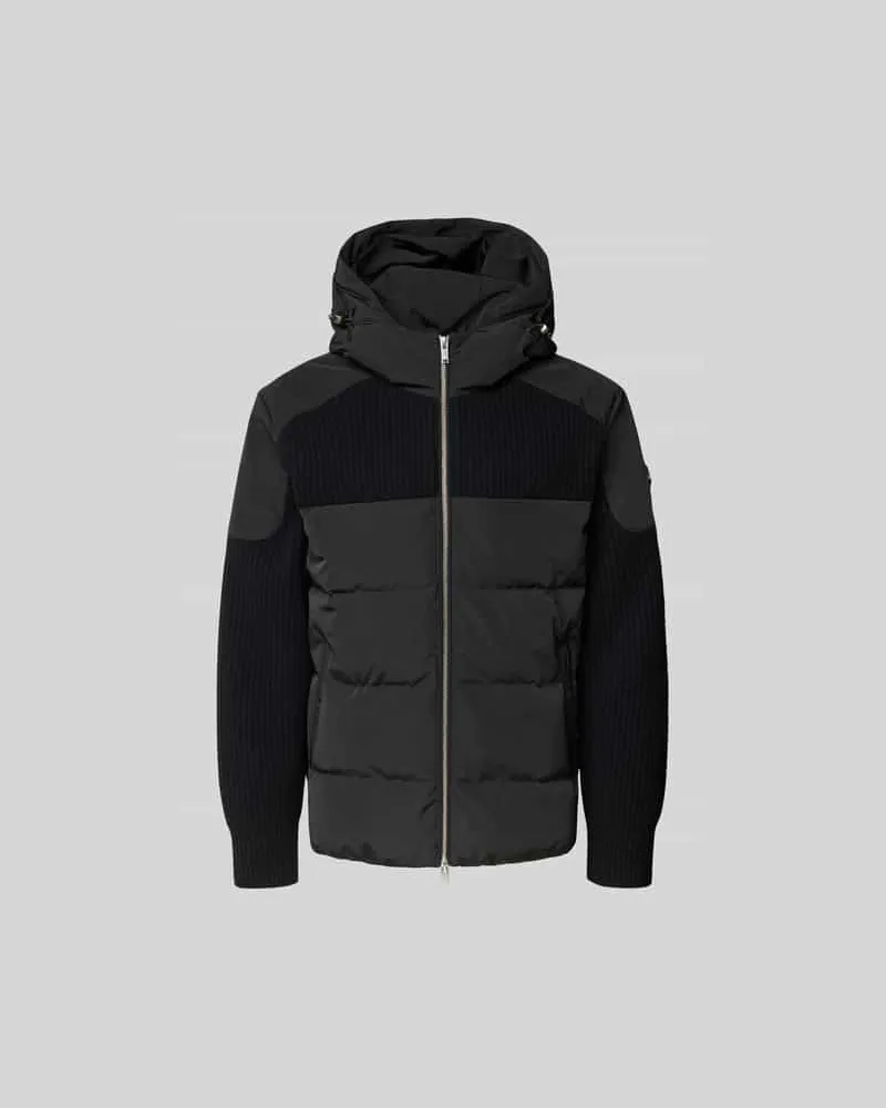 Moose Knuckles Regular Fit Jacke mit Stepp-Detail Black