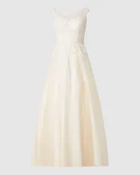 LUXUAR Brautkleid aus Spitze Offwhite