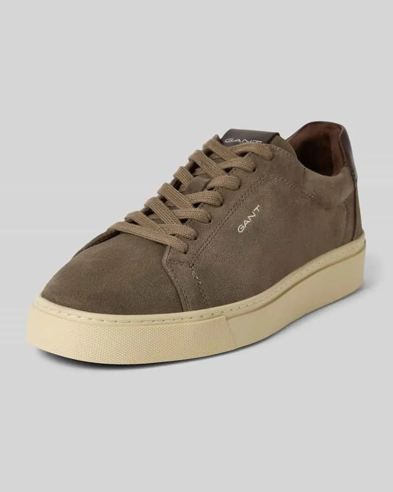 Gant Sneaker aus echtem Leder mit Logo-Prägung Modell 'Julien Beige