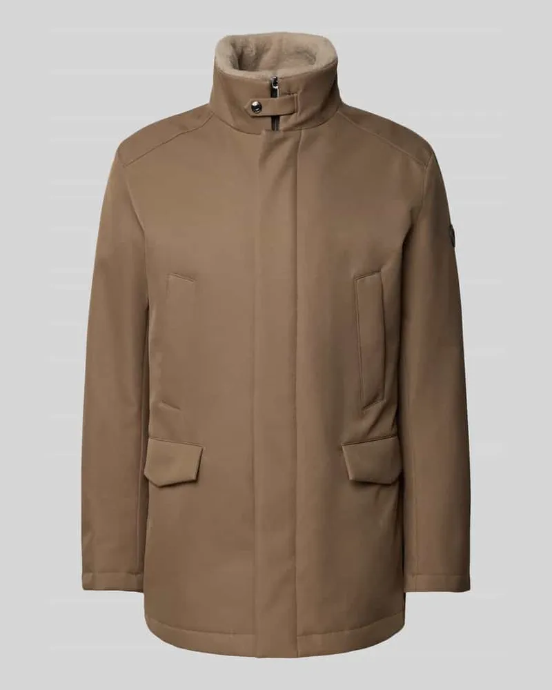 JOOP! Kurzmantel mit Pattentaschen Modell 'DARRY Beige