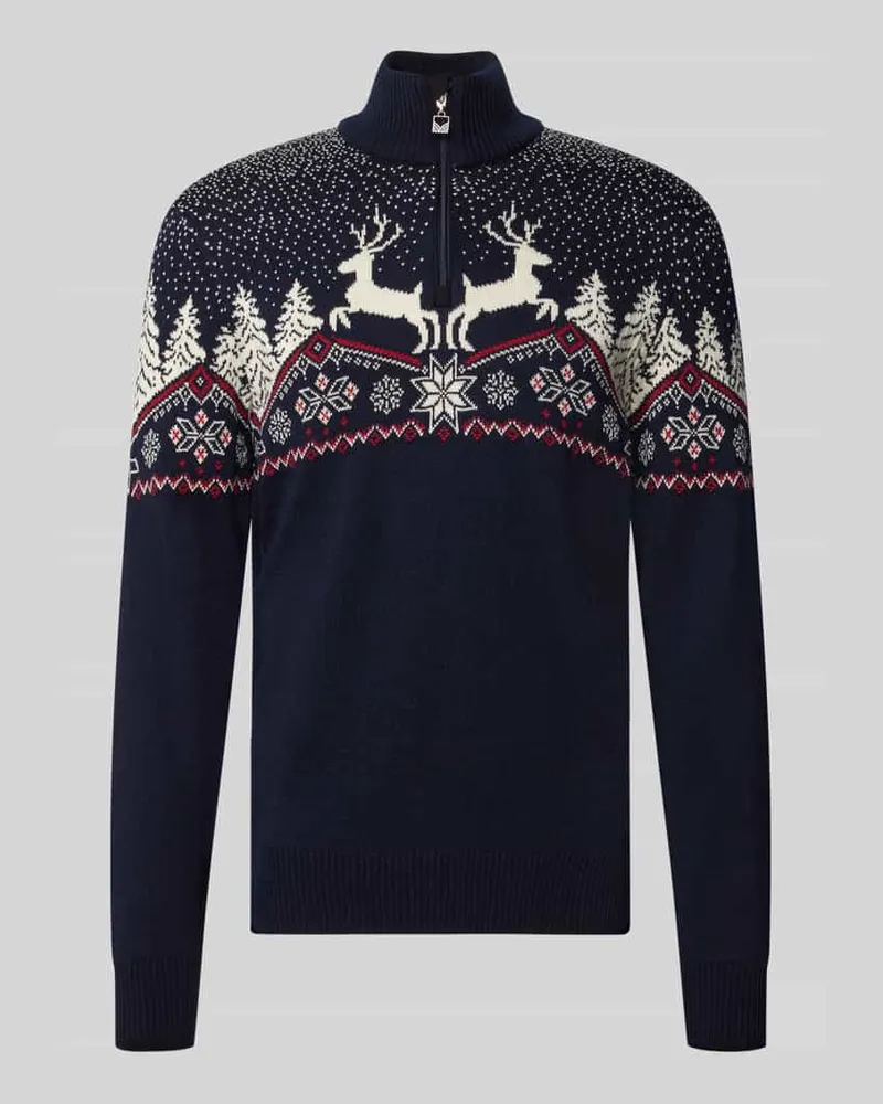Dale of Norway Regular Fit Strickpullover aus reiner Wolle Modell 'Dale Marine