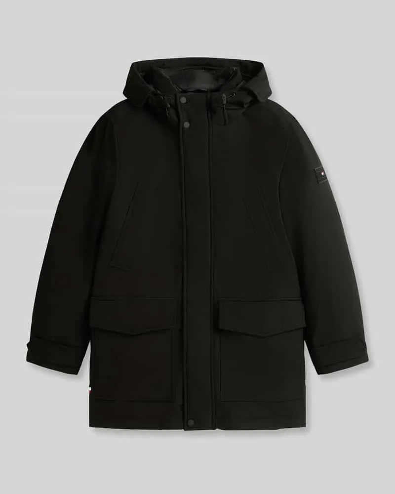 Tommy Hilfiger Daunenjacke mit Kapuze Modell 'ROCKIE DOWN PARKA Black