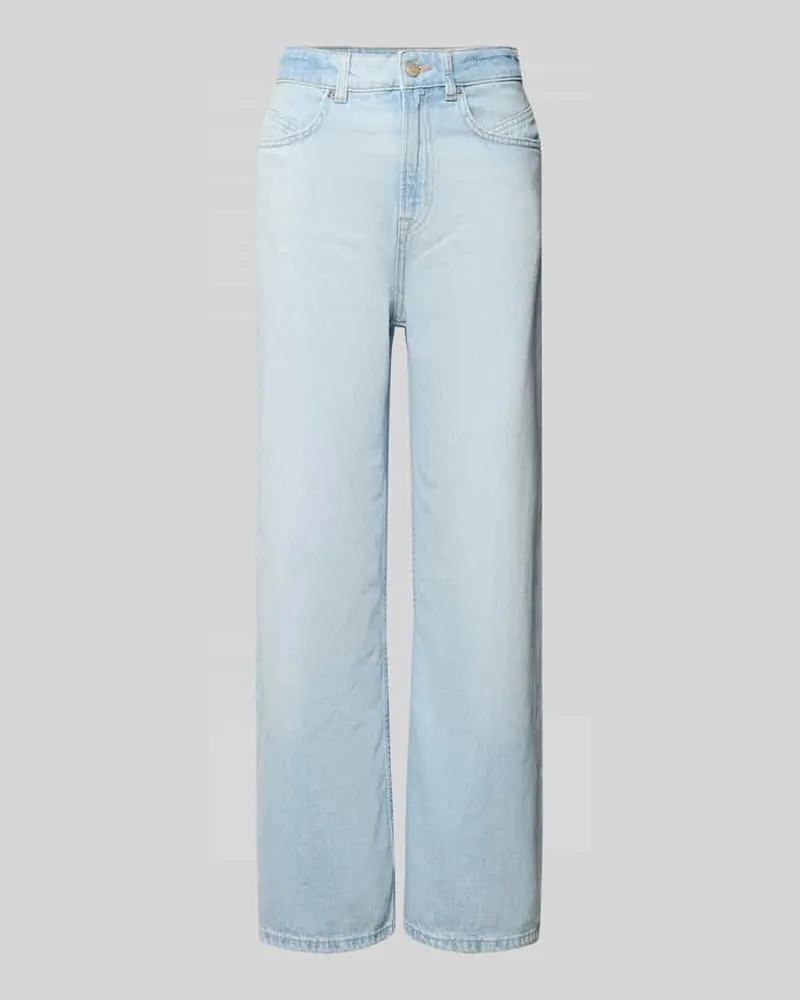 HUGO BOSS Straight Fit 7/8 Jeans Hellblau