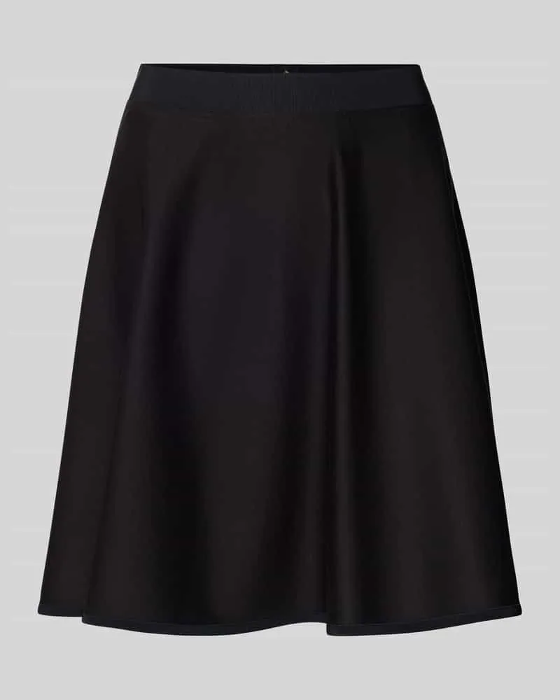 HUGO BOSS Ausgestellter Mini-Rock aus Viskose-Mix Modell 'VETIRA Black